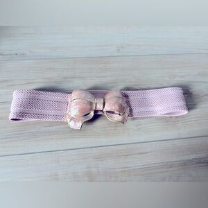 Cute Pink Bow Fashion Belt